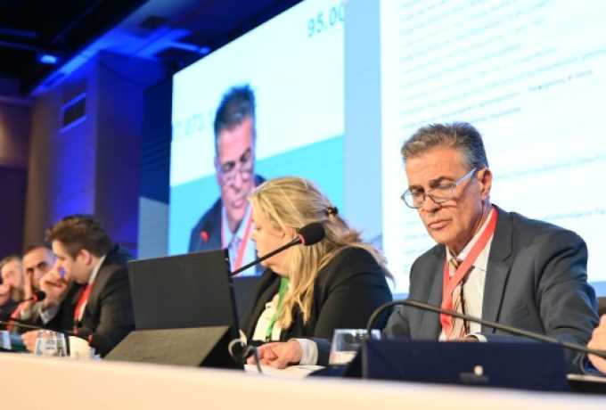 Ο Πρόεδρος του Επιμελητηρίου Κορινθίας Παναγιώτης Λουζιώτης στις εργασίες της Γενικής Συνέλευσης της Κεντρικής Ένωσης Επιμελητηρίων Ελλάδος